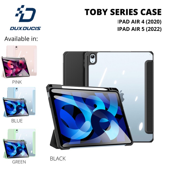 Jual Dux Ducis Toby Case iPad Air 4 2020 5 2022 10.9 Inch M1 Casing ...