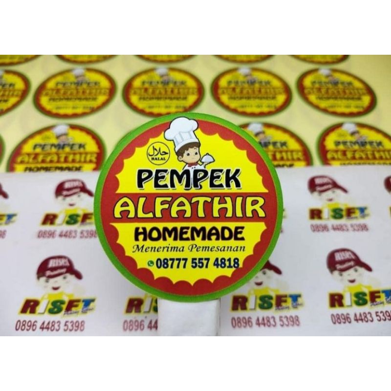 Jual CETAK SETIKER PRODUK MAKANAN, KEMASAN DLL PROSES CEPAT | Shopee