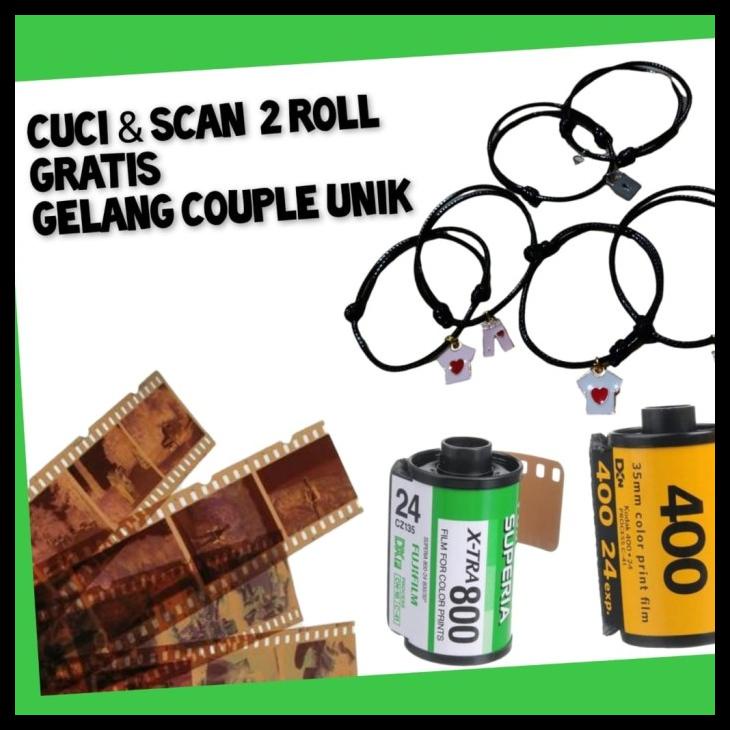 Jual (TERBARU) JASA DEVELOP & SCAN / CUCI ROLL FILM KAMERA ANALOG 35 MM