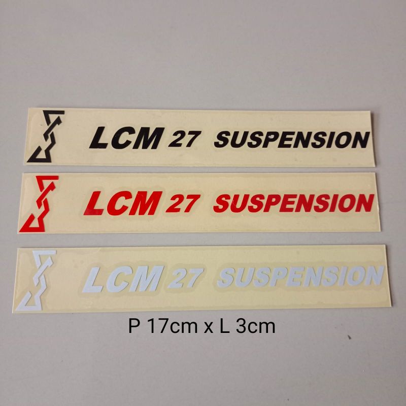 Jual Stiker cutting Lcm 27 suspension berkualitas | Shopee Indonesia
