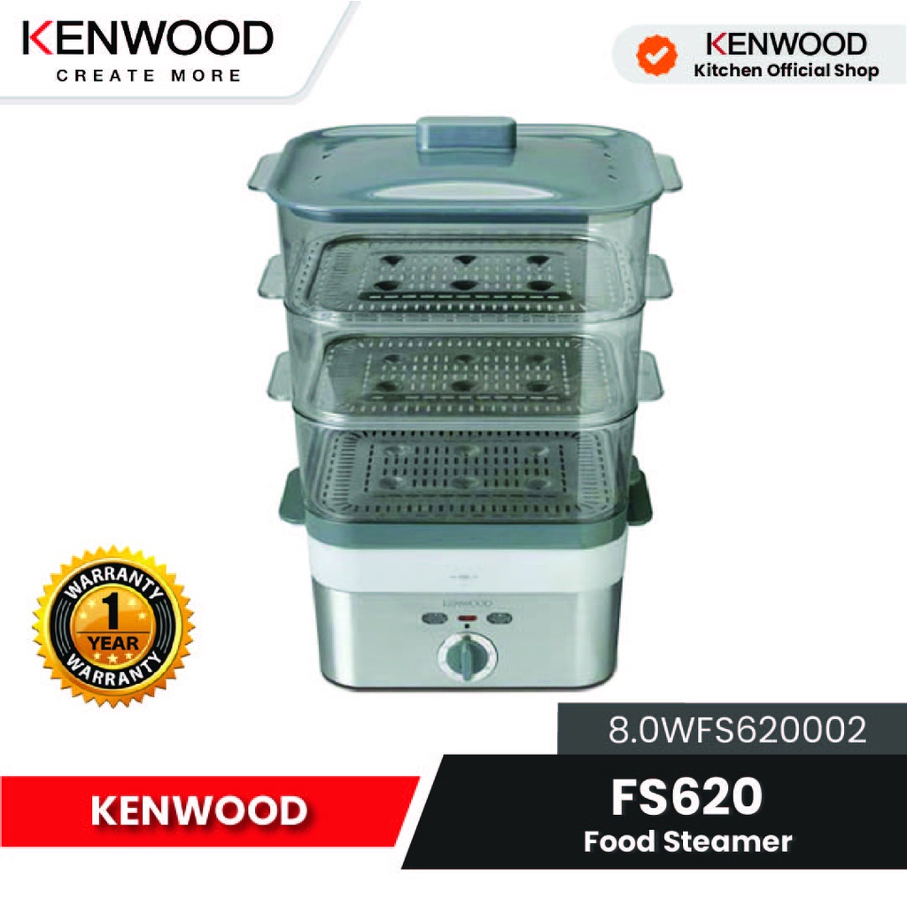 Jual KENWOOD FOOD STEAMER / PEMANAS MAKANAN FS620 GARANSI RESMI 1 THN Shopee Indonesia