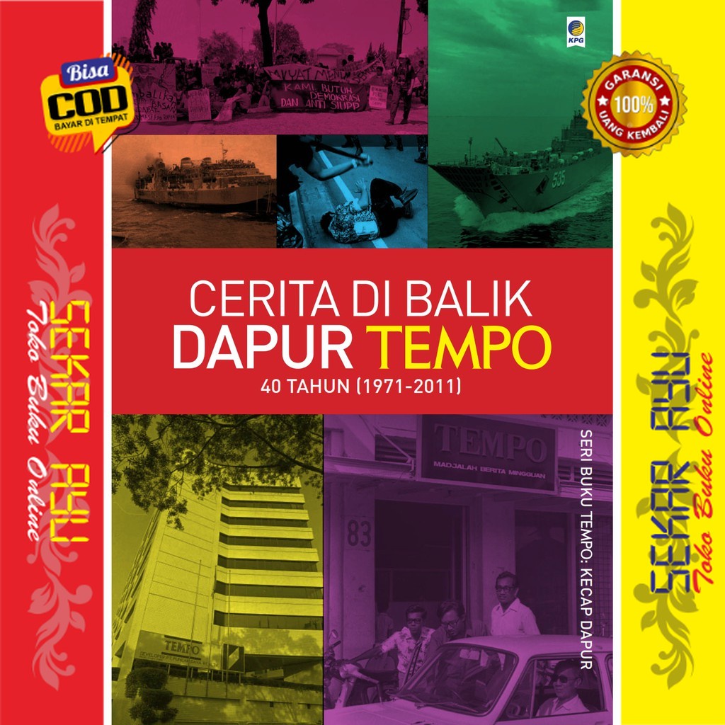 Jual Buku Cerita Di Balik Dapur TEMPO Tim Buku Tempo | Shopee Indonesia