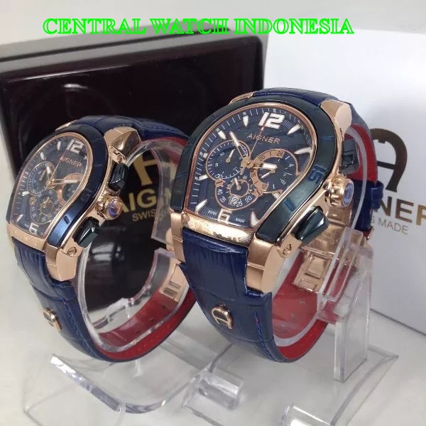 Jual Branded Watch Jam Tangan Couple Branded Aigner Palermo