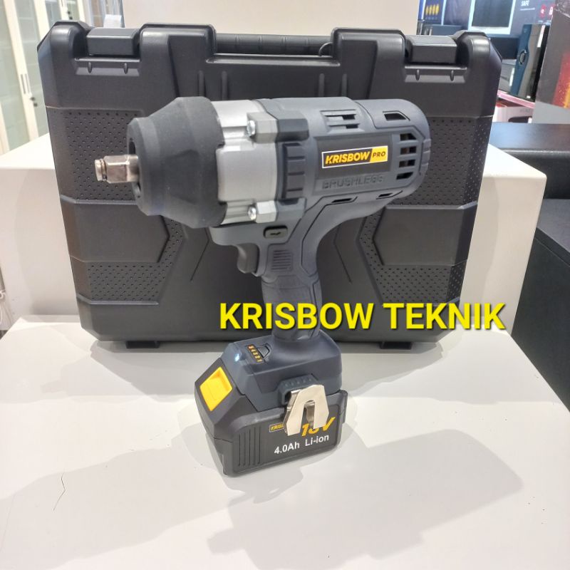 Jual Cordless Impact Wrench Krisbow Ipciwb Shopee Indonesia