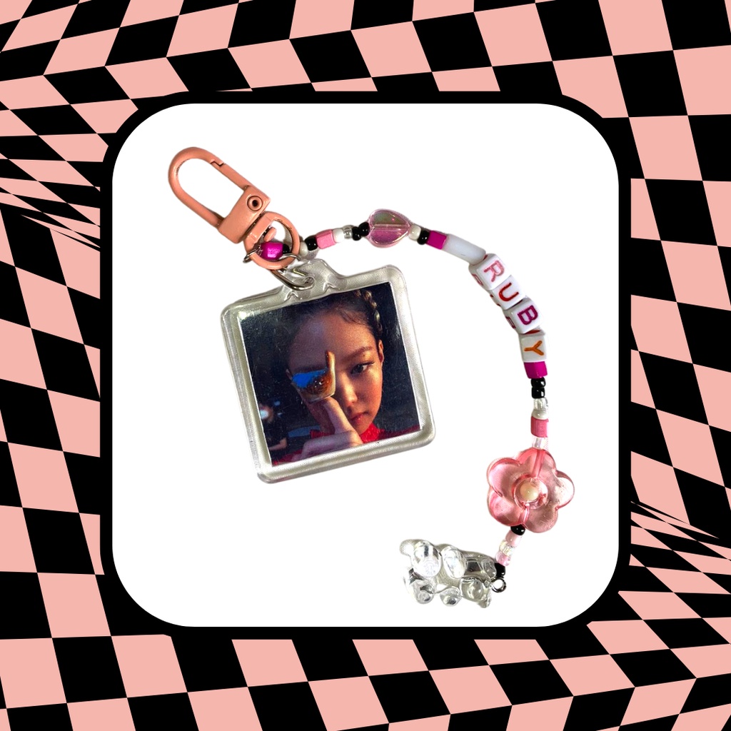 Jual Ruby Keychain BLACKPINK Version - Custom Available | Shopee Indonesia