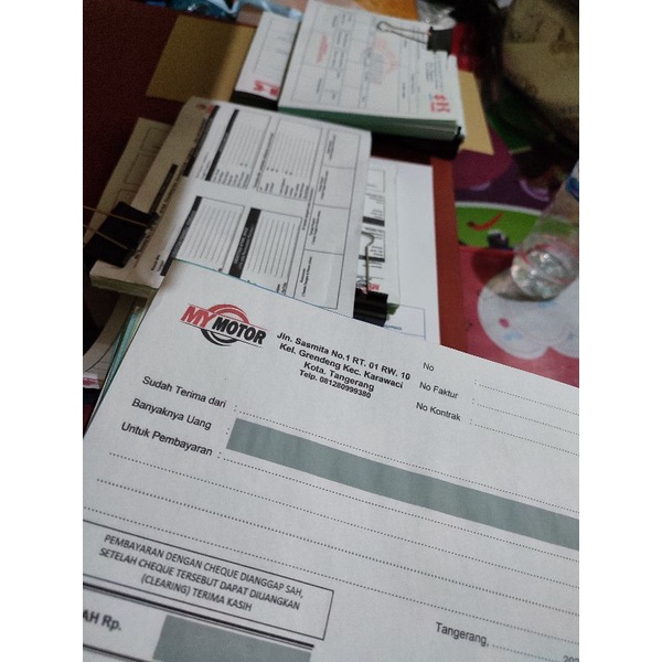 Jual Cetak Nota Surat Jalan Kwitansi 3 Rangkap Shopee Indonesia 1059