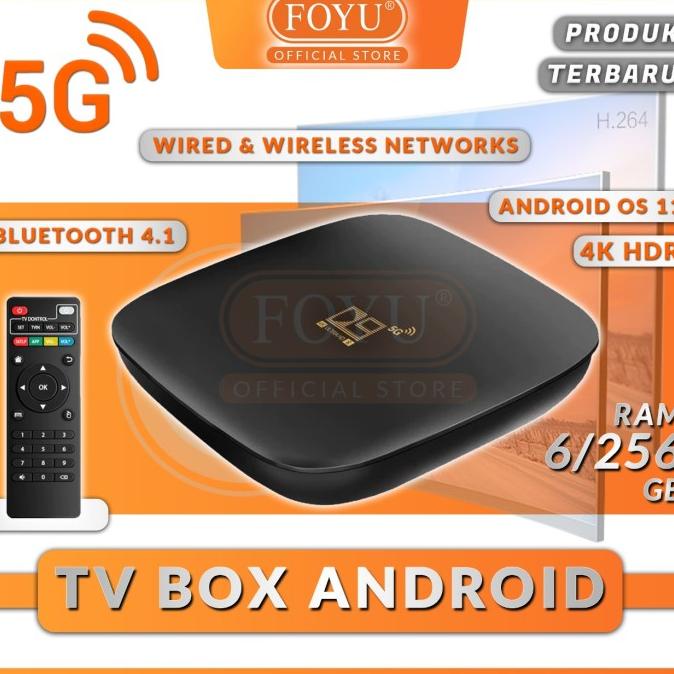 Jual Stb Tv Digital 4K Smart Tv Box Android Receiver Wifi Bluetooth 5G ...