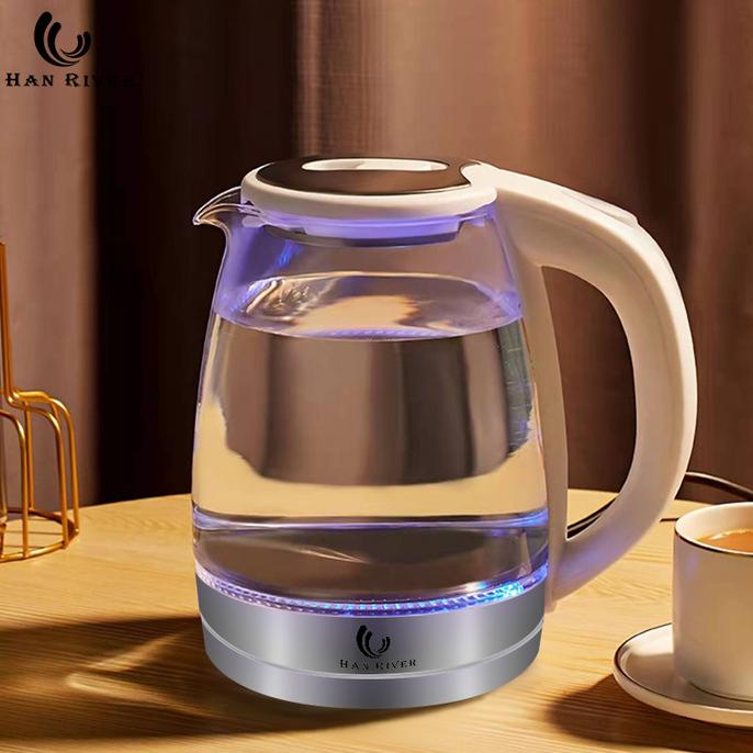 Jual Han River Teko Listrik Air Kaca Stainless Steel Transparan Kettle Shopee Indonesia 2452