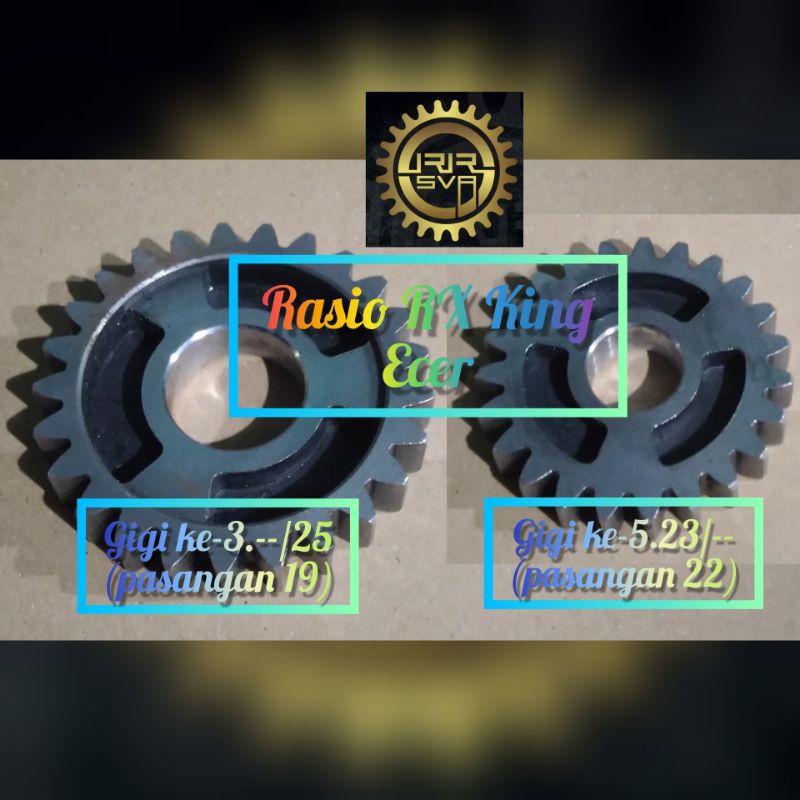 Jual Gigi Rasio Gear Ratio Gir Rasio Yamaha Rx King Rx Rx K Ecer