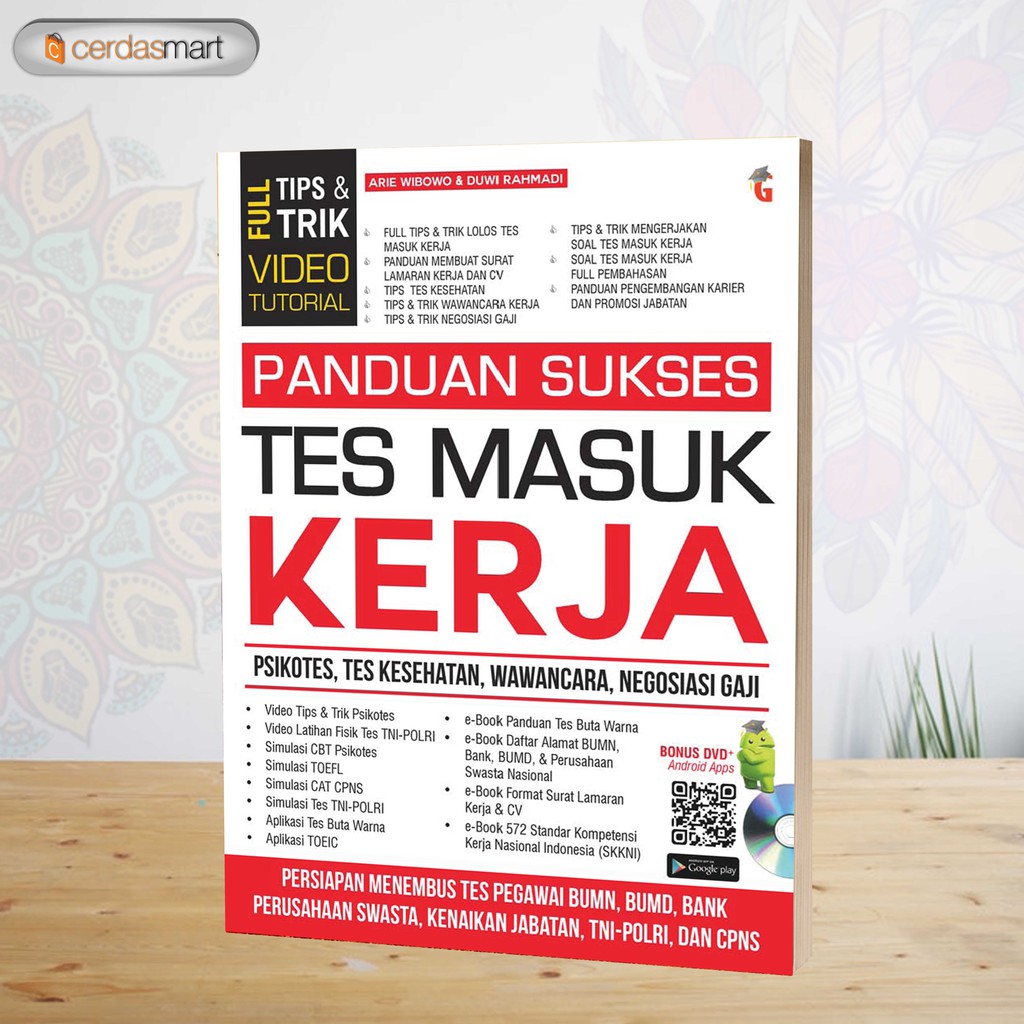 Jual Buku Tes Psikotes Panduan Sukses Tes Masuk Kerja Shopee Indonesia