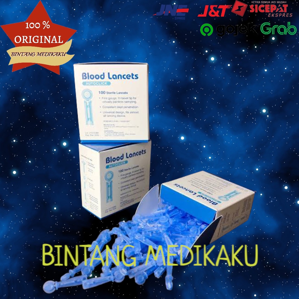 Jual blood lancets onemed 28G Shopee Indonesia