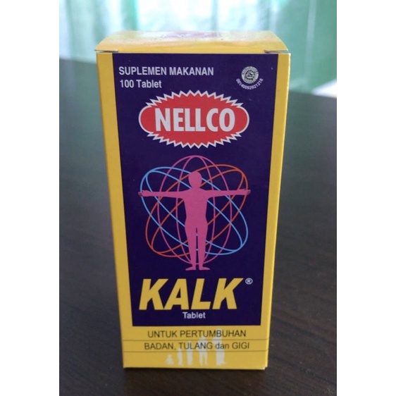 Jual Nellco Kalk 100 Tablet - Suplemen Kalsium Pertumbuhan Anak Ibu ...