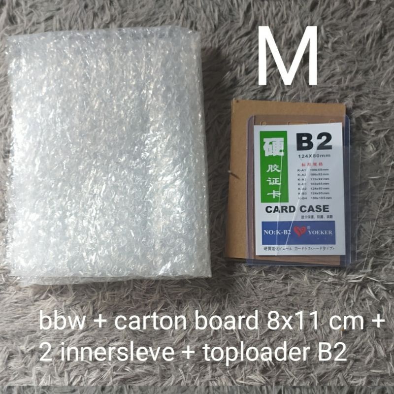 Jual [READY STOCK] PAKET PACKING YELLOW BOARD/CARTON BOARD TOPLOADER ...