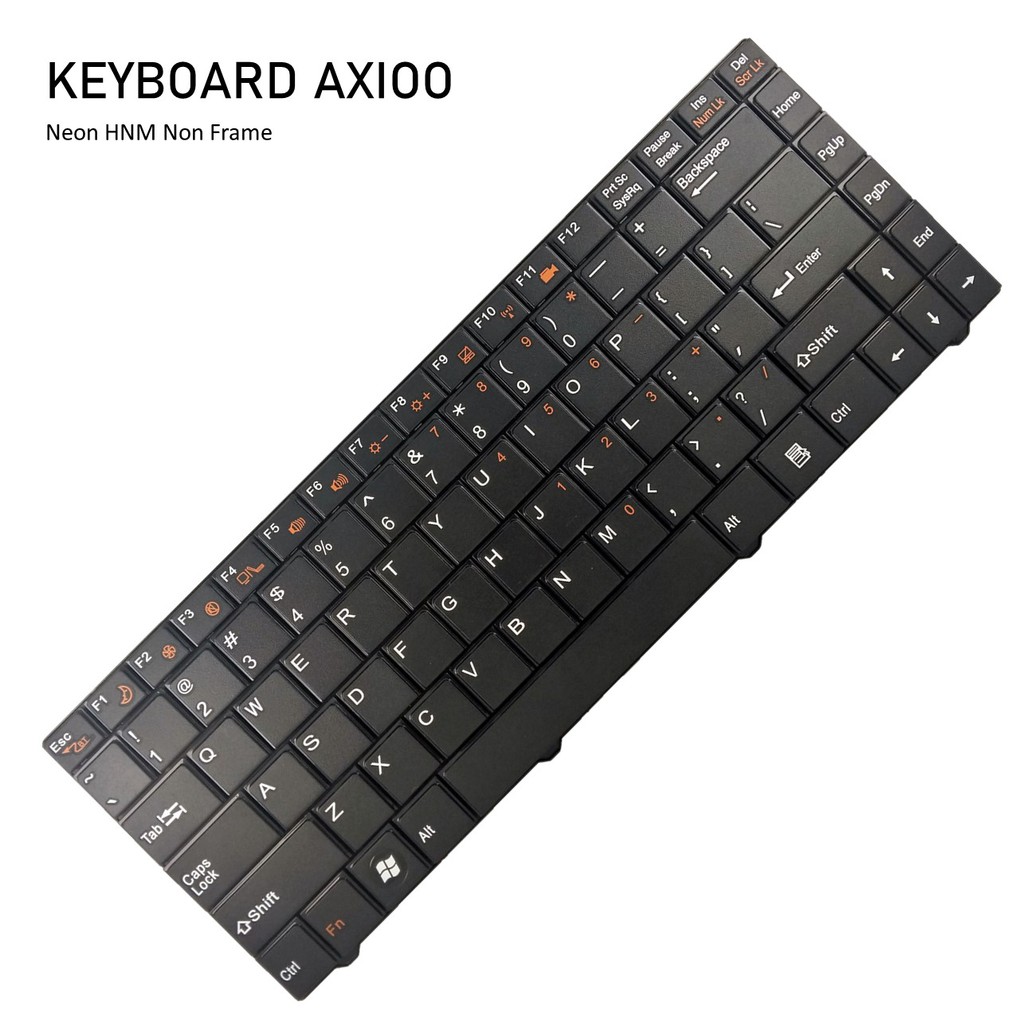 Jual Keyboard Axioo HNM Non Frame Black | Shopee Indonesia