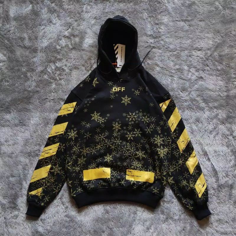 Off white store snowflake hoodie