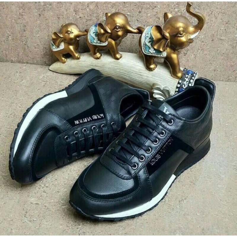 Sepatu sneaker lv pria mirror quality