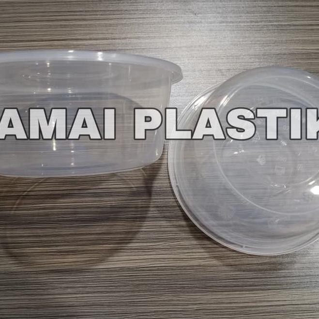 Jual Terjamin 729 Thinwall 750ml 25set Mangkok Bowl Plastik 750 Ml