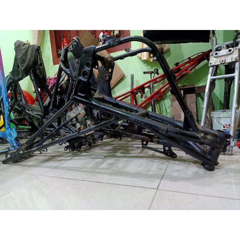 Jual Rangka Frame Ninja RR Old Crankcase Norak Nomes Akur | Shopee ...