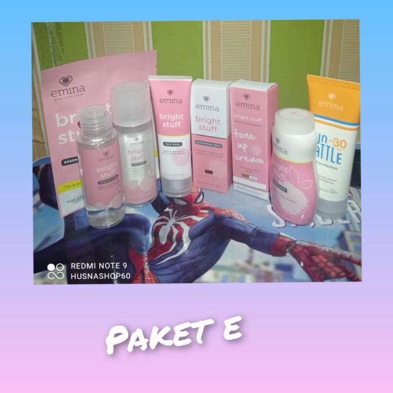 Jual Bisa Cod Paket Emina Satu Paket Series Lengkap Komplit Ekonomis