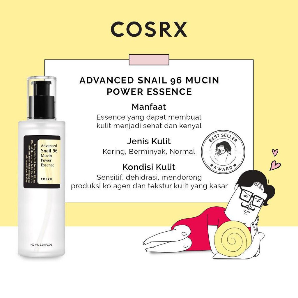 Cosrx advanced snail 96 mucin power essence