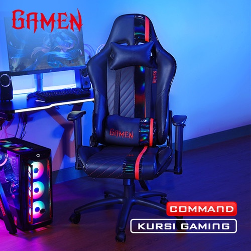 Jual GAMEN COMMAND Gaming Chair Kursi Gaming Kursi Game Shopee Indonesia