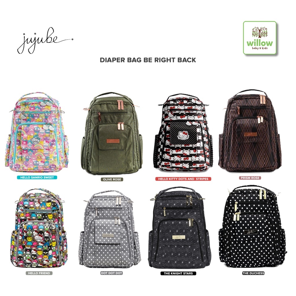 Jual JUJUBE DIAPER BAG BE RIGHT BACK Shopee Indonesia