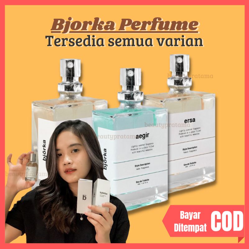 Jual Bjorka Parfum Wanita Pria Unisex Varian Lengkap Tahan Lama Shopee Indonesia