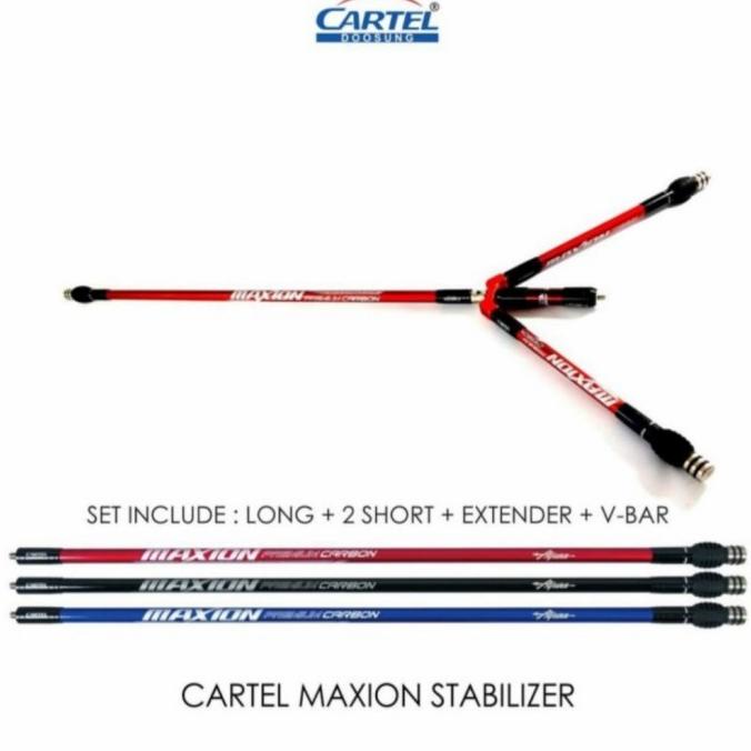 Jual Cartel Maxion Stabilizer Standar RecurveHitam Shopee Indonesia