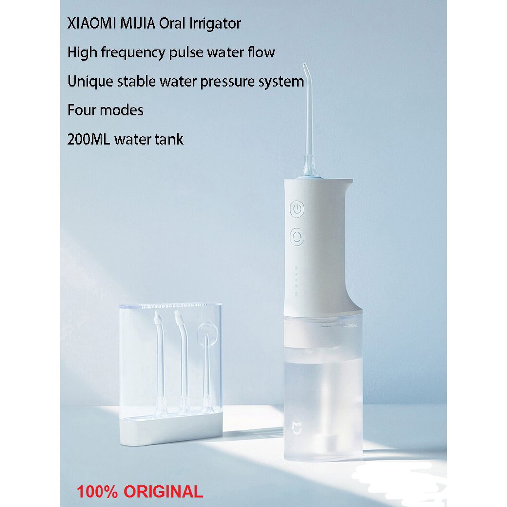 Jual XIAOMI Mijia Electric Teeth Flusher Water Flosser Oral Irrigator ...