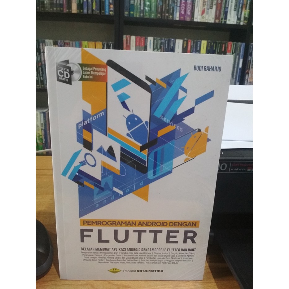 Jual Buku Original PEMROGRAMAN ANDROID DENGAN FLUTTER + CD | Shopee ...