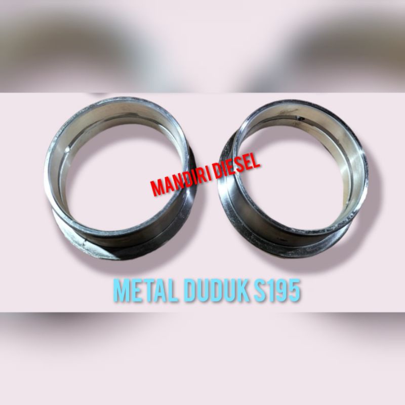 Jual S195 main bearing / metal duduk untuk engine diesel type S195 (12 ...