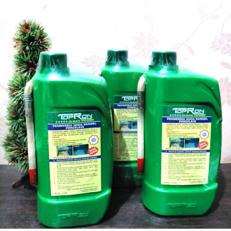 Jual Topron Clean Power Pembersih Kerak Kamar Mandi Ukuran 1 Liter ...