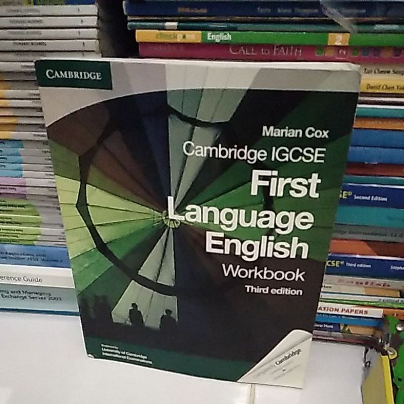 Jual cambridge igcse first language english workbook third edition