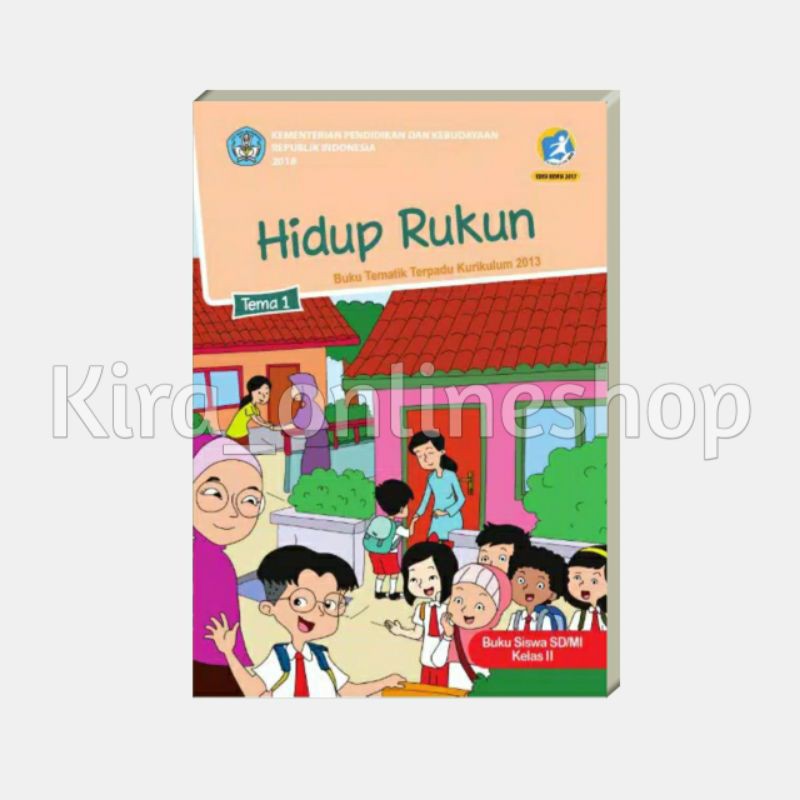 Jual Paket Buku Tema Siswa SD/MI Kelas 2 Kurikulum 2013 Revisi 2017 ...