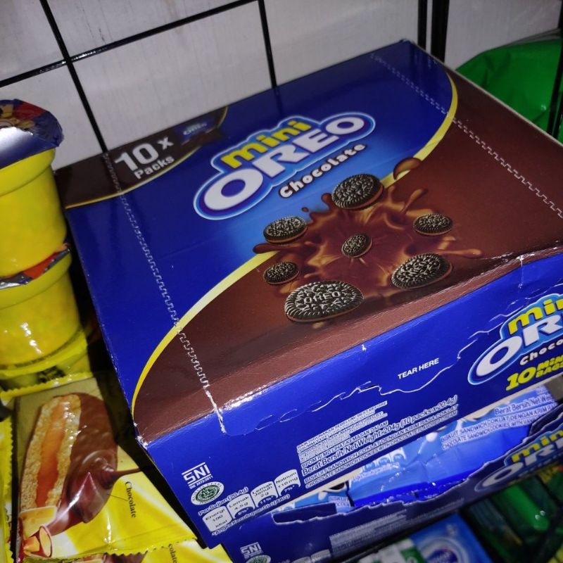 Jual Oreo Mini Chocolate 204g Shopee Indonesia 0699