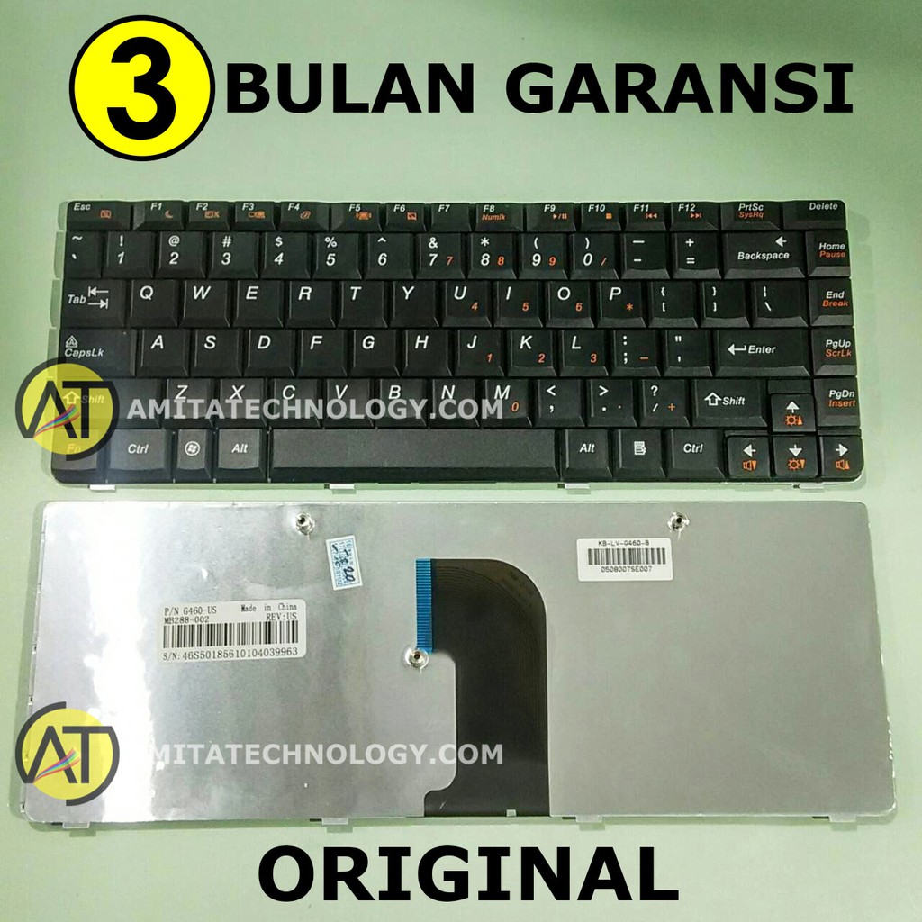 Jual Keyboard Laptop ORIGINAL Lenovo G460 G460A G460AL G465 | Shopee ...