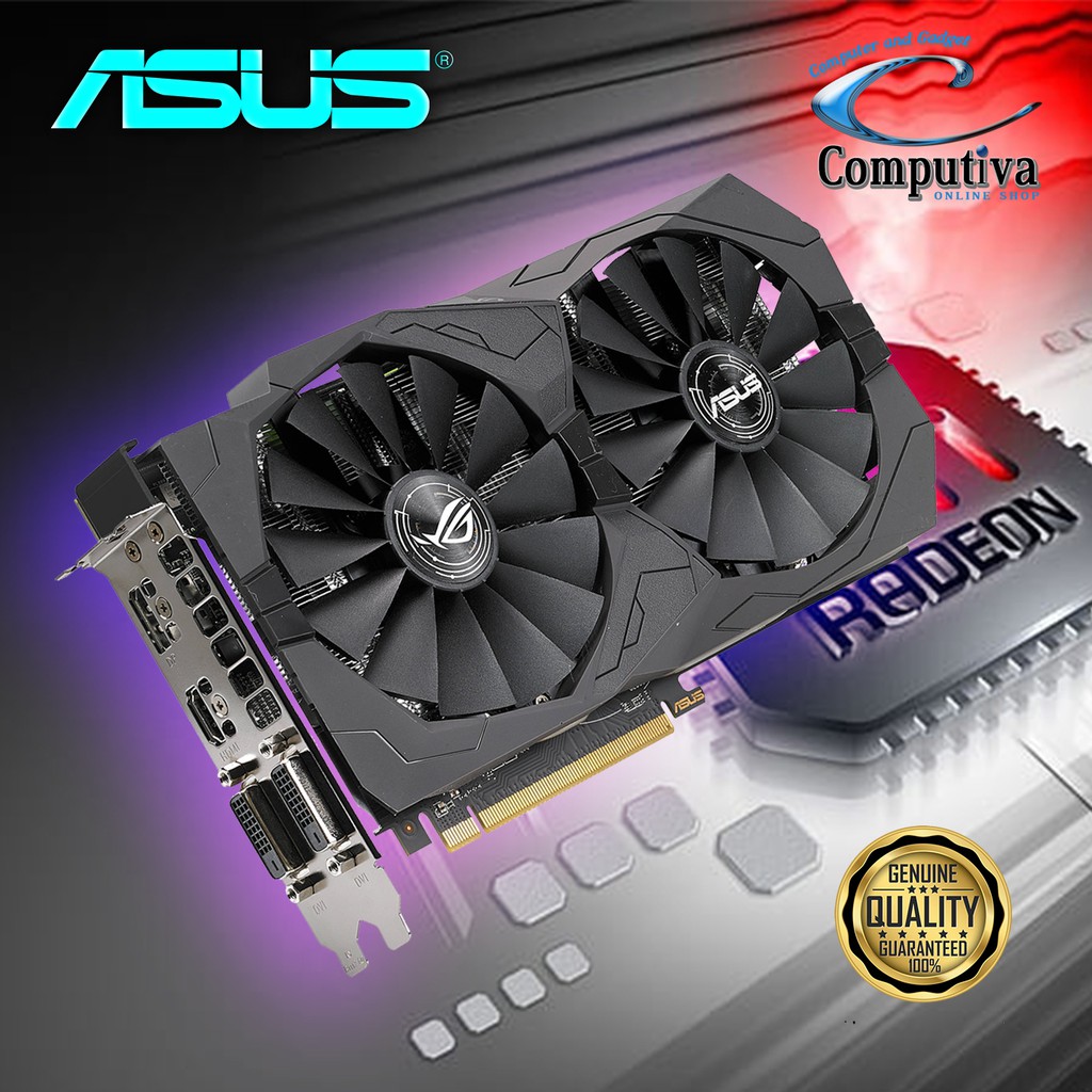 Jual ASUS ROG STRIX RX570 OC 4GB GDDR5 | Shopee Indonesia