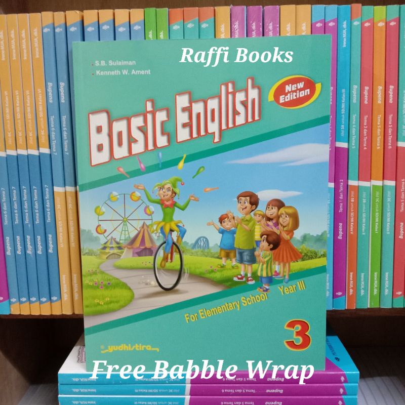 Jual Buku Basic English Kelas 3 SD Yudhistira New Edition | Shopee ...