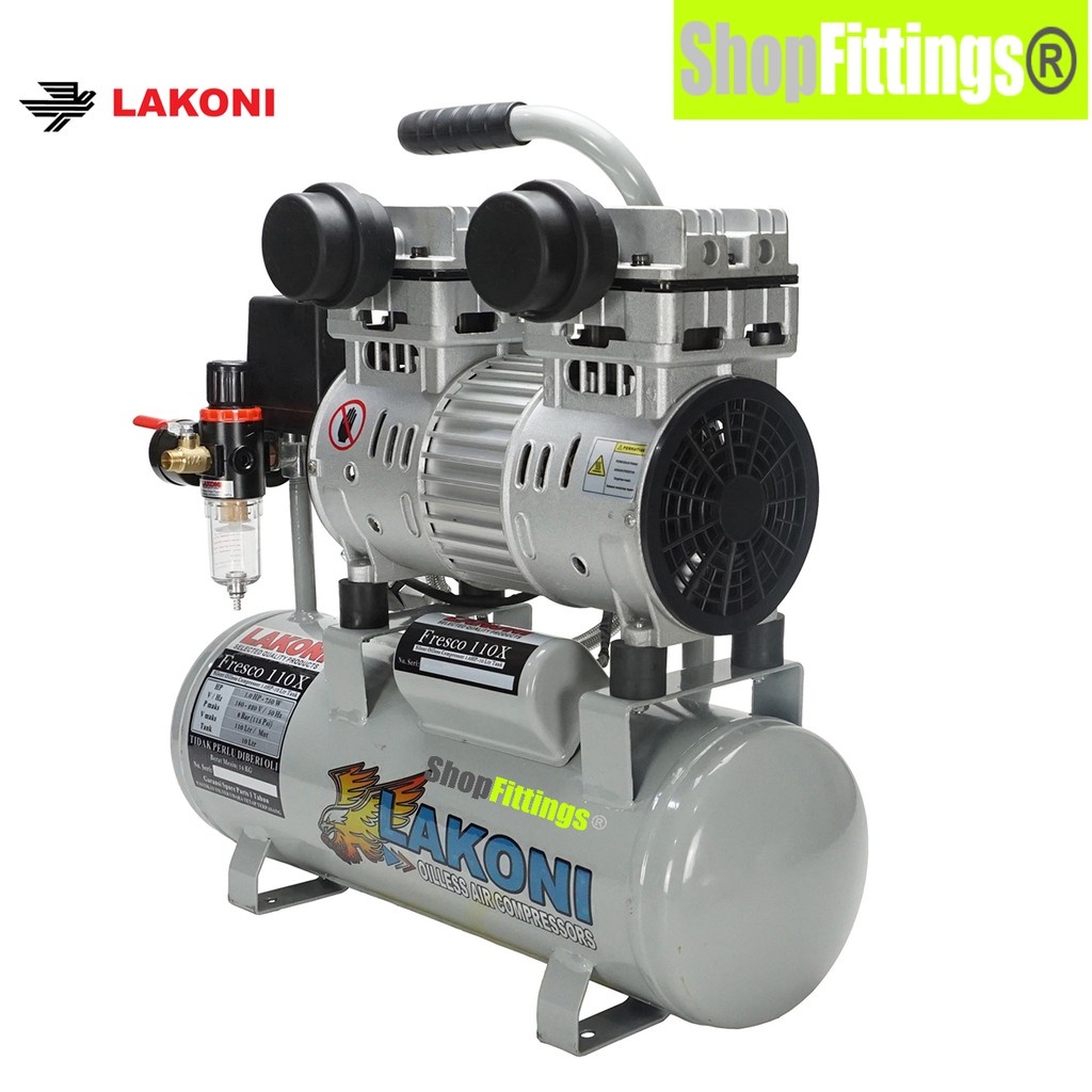 Jual PROMO Compressor Silent Oilless LAKONI Fresco 110 X Kompresor ...