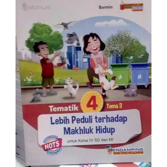 Jual BUKU TEMATIK SD KELAS 4 TEMA 1 2 3 4 5 6 7 8 9 HOTS PLATINUM SD MI ...