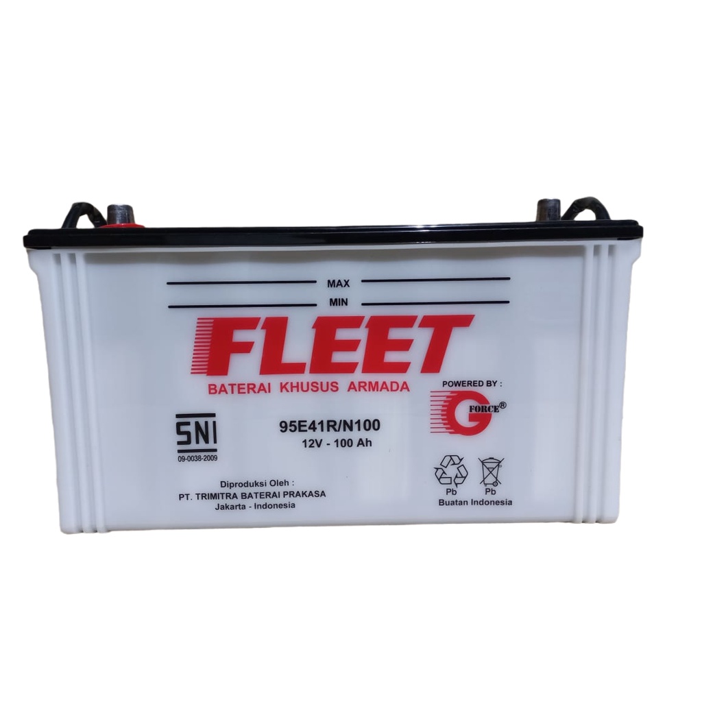 Jual FLEET N100 - 95E41R (100 ampere) - Aki Mobil | Shopee Indonesia