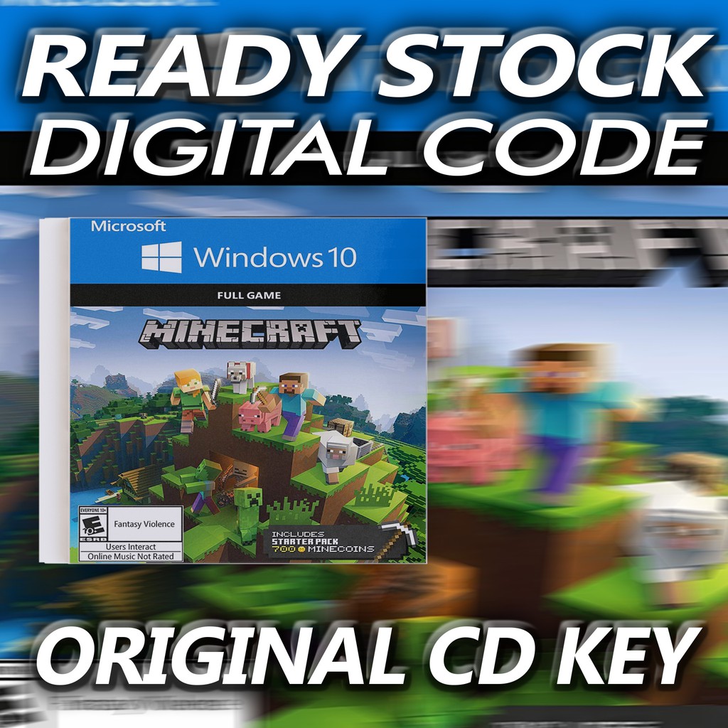 Jual MINECRAFT WINDOWS 10 EDITION - MICROSOFT | Shopee Indonesia