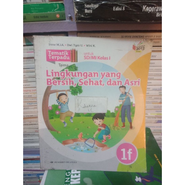 Jual buku tematik terpadu 1F untuk SD kelas 1 | Shopee Indonesia