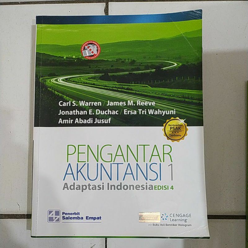 Jual Pengantar Akuntansi 1 Adaptasi Indonesia Edisi 4 Carl S Warren ...