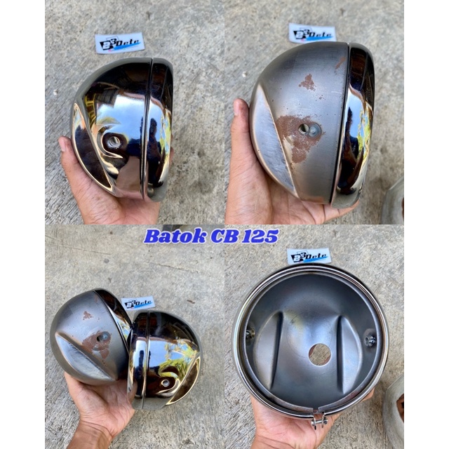 Jual batok lampu cb 125 cb125 pres tebal sakatech | Shopee Indonesia
