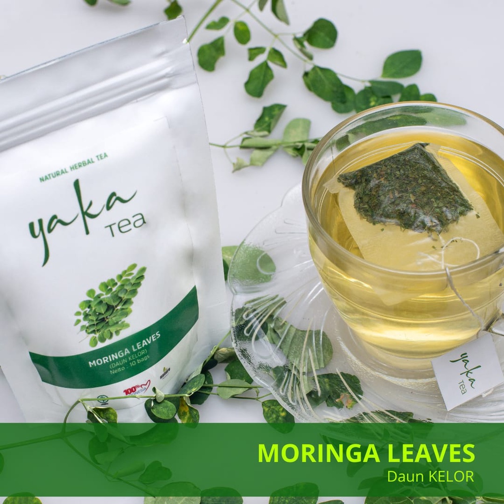 Jual Moringa Leaves Tea Teh Daun Kelor Shopee Indonesia