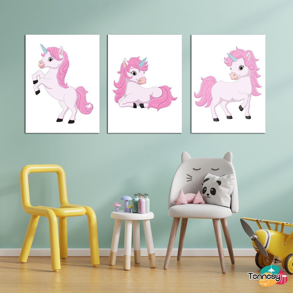 Jual Tennesy Hiasan Dinding Wall Decor Unicorn Kuda Poni X Cm