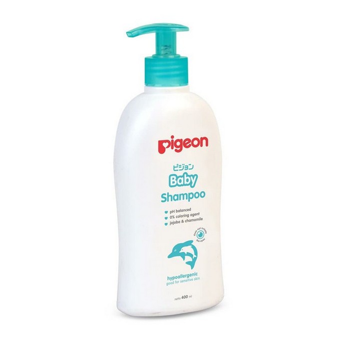 Jual Pigeon Baby Shampoo Hypoallergenic Pump 400ml Shopee Indonesia