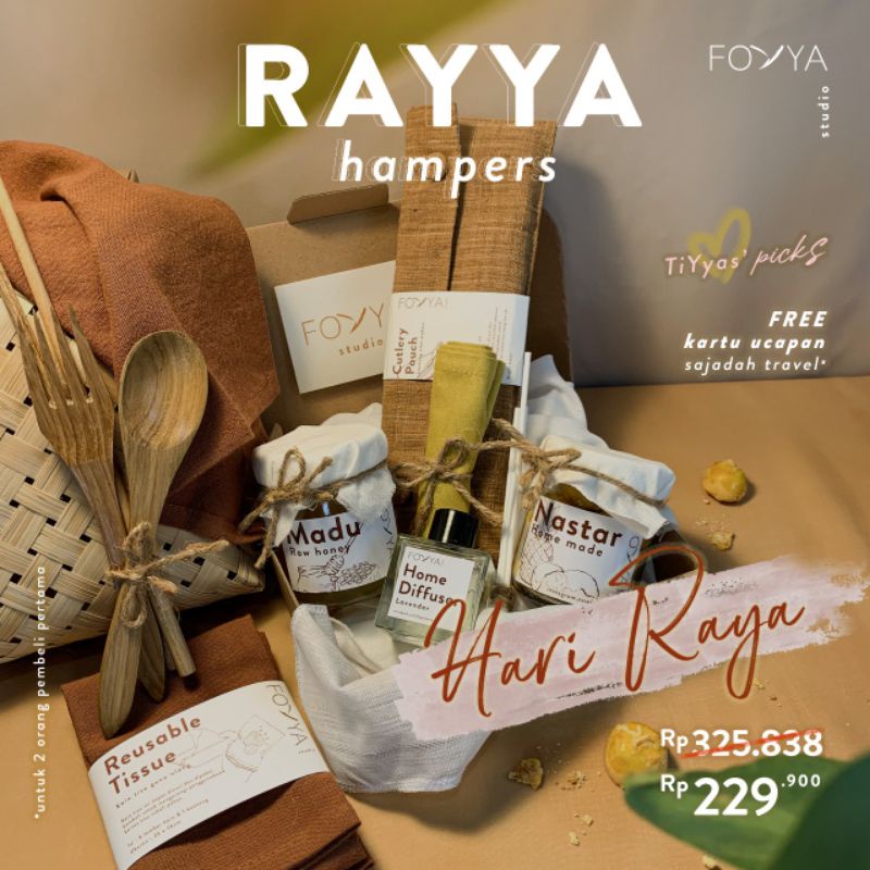Jual RAYYA Hampers - Hari Raya (FREE kartu ucapan per box parsel ...