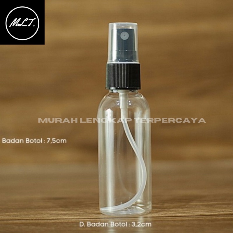 Jual BOTOL SPRAY 60ML BENING SPRAYER HITAM / BOTOL SEMPROT 60 ML BENING ...